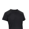 cotton and lyocell t-shirt with patch