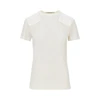 cotton and lyocell t-shirt with patch
