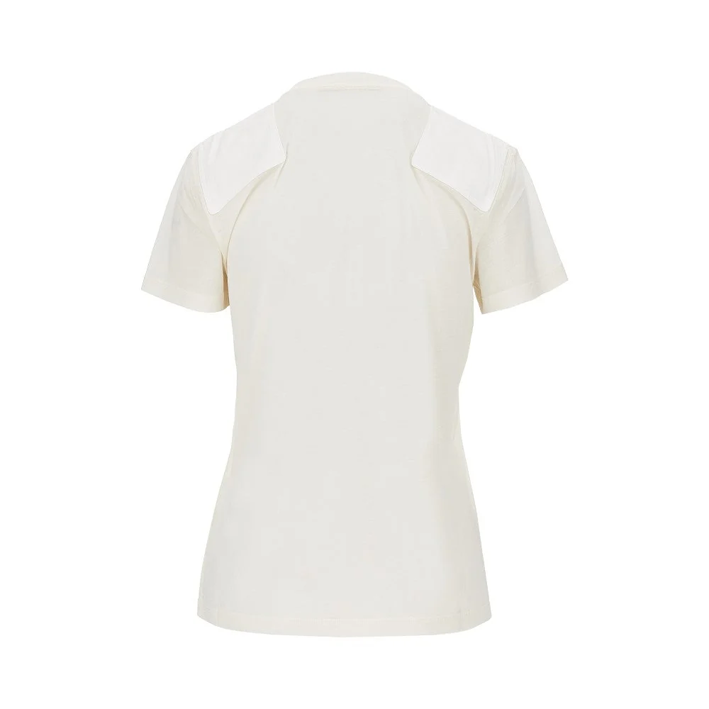 cotton and lyocell t-shirt with patch