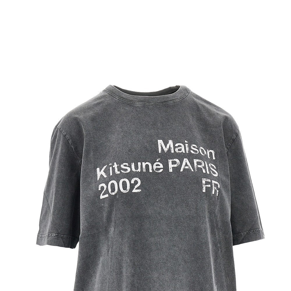MAISON KITSUNE XXS maison kitsuné paris 2002 print t-shirt