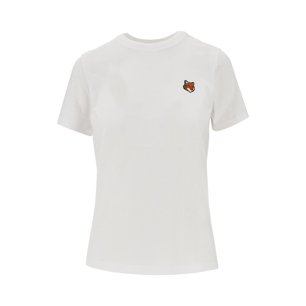MAISON KITSUNE S fox head patch t-shirt