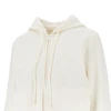logo embroidery full-zip hoodie