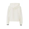 logo embroidery full-zip hoodie