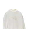 lurex jersey sweatshirt with logo