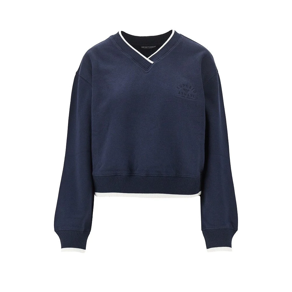 EA BODYWEAR XS v-neck sweatshirt