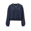 v-neck sweatshirt