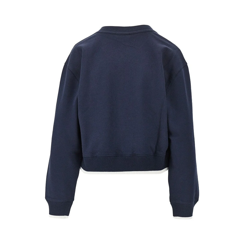 v-neck sweatshirt