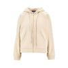 cotton-blend full-zip hoodie