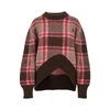 knitted sweater with logo embroidery