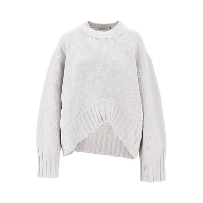 moulded hem wool and cashmere sweater