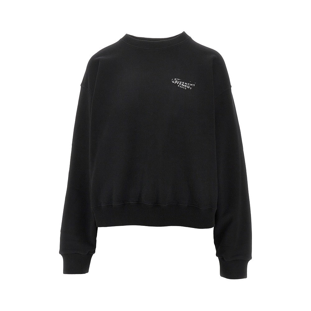 GIVENCHY M givenchy stamp print crewneck sweatshirt