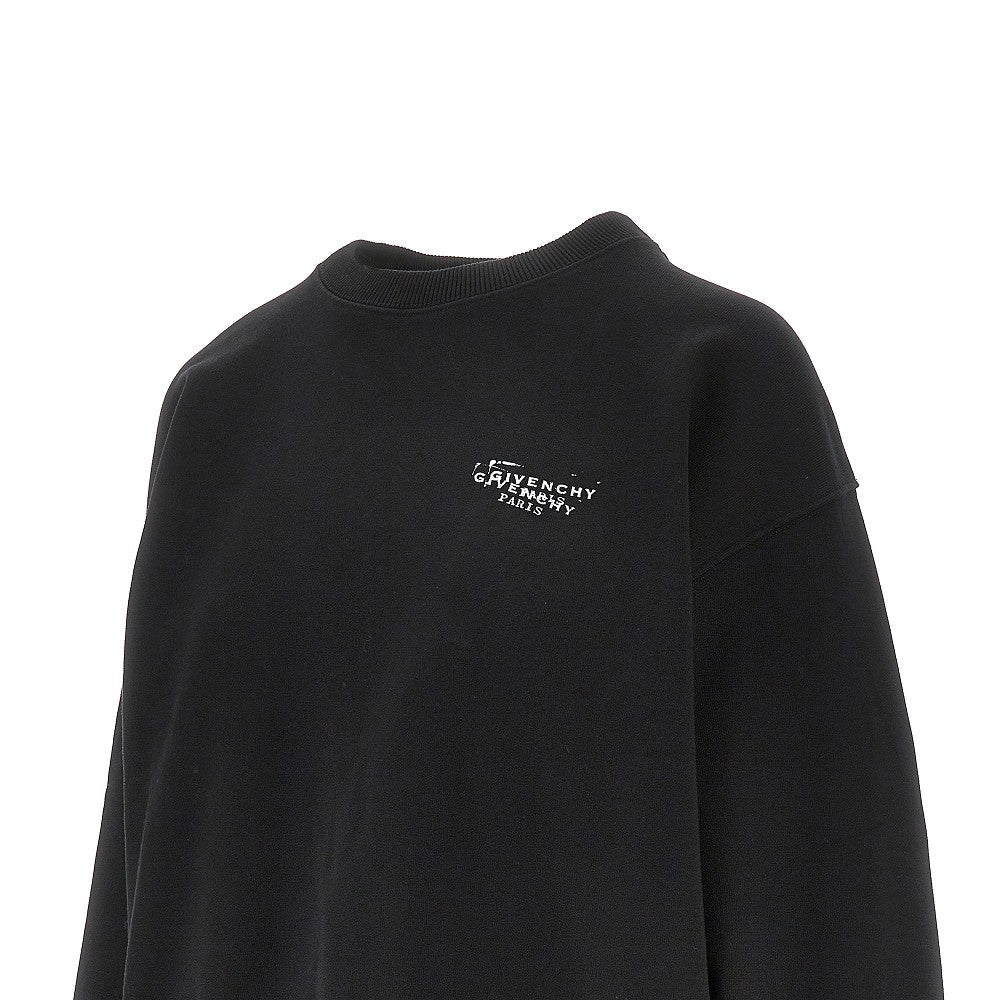 GIVENCHY M givenchy stamp print crewneck sweatshirt