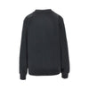 cotton sweatshirt with logo print
