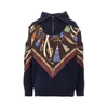 wool and cashmere sweater with silk insert