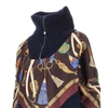wool and cashmere sweater with silk insert