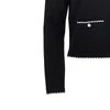 kendra cardigan with scalloped edges
