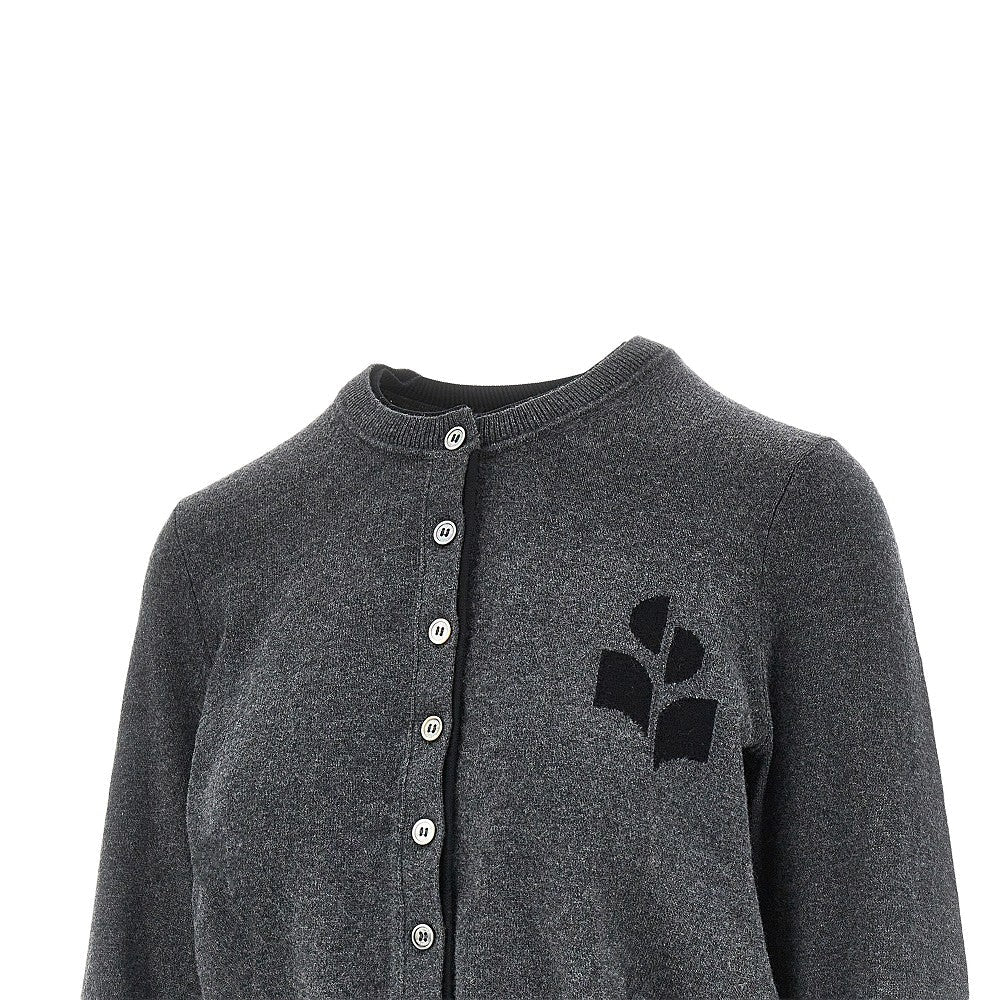 ISABEL MARANT ETOILE 40 lona cotton and wool cardigan