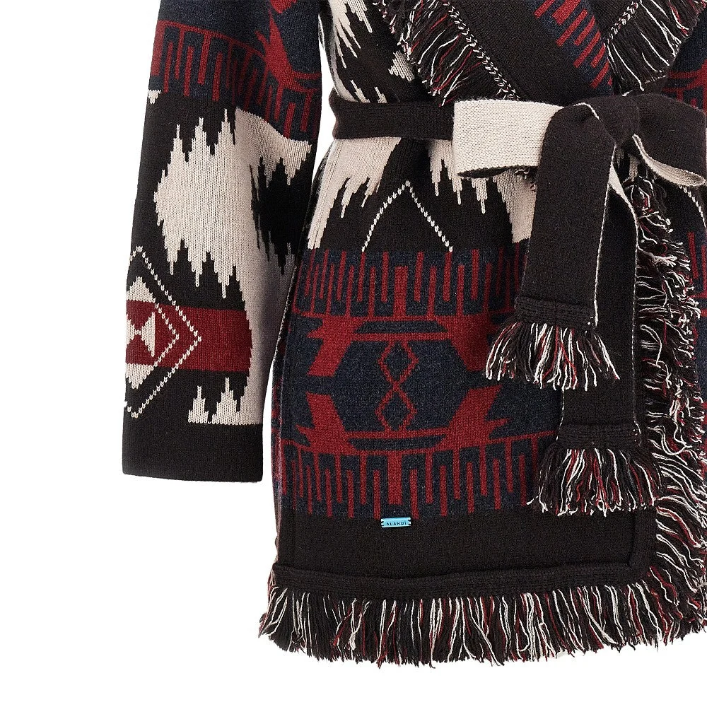 ALANUI XS icon jacquard wool cardigan