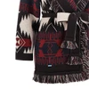 icon jacquard wool cardigan