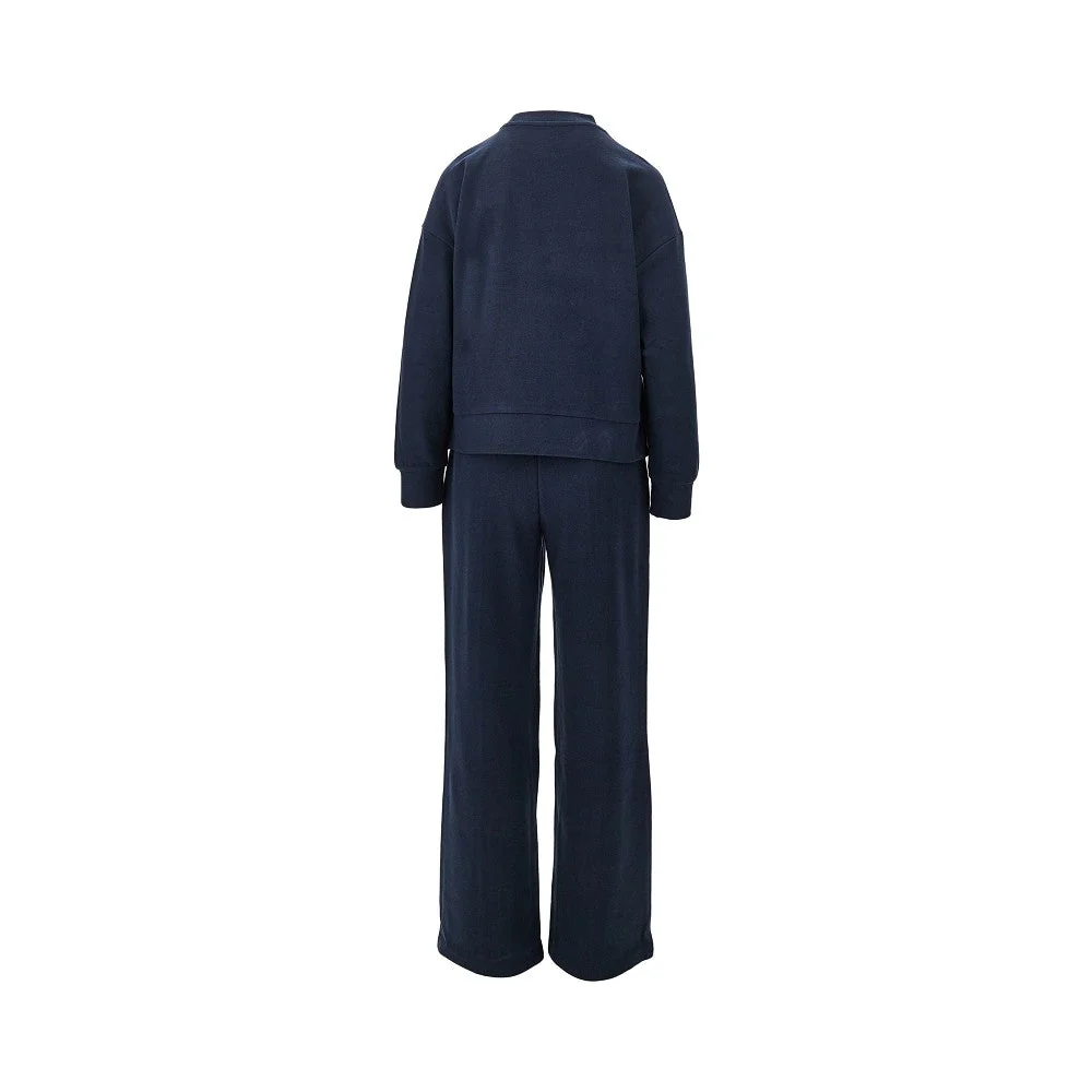cotton-blend two-piece set