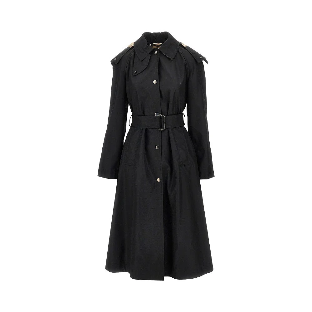 BURBERRY 6 nylon gabardine trench coat