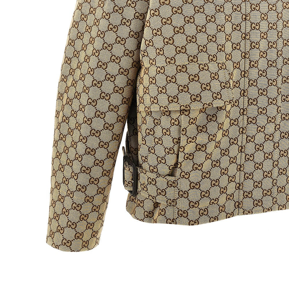 gg canvas bomber jacket