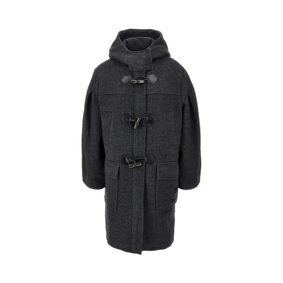 wool-blend coat