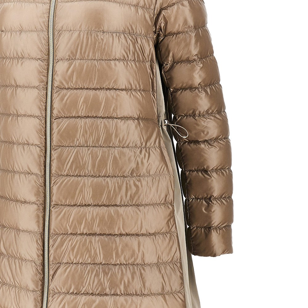 nylon parka down jacket