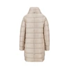 dora ultralight nylon midi down jacket