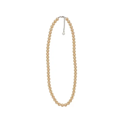 resin pearls necklace