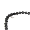 multifaceted beads long necklace
