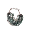 faceted beads multi-strand necklace