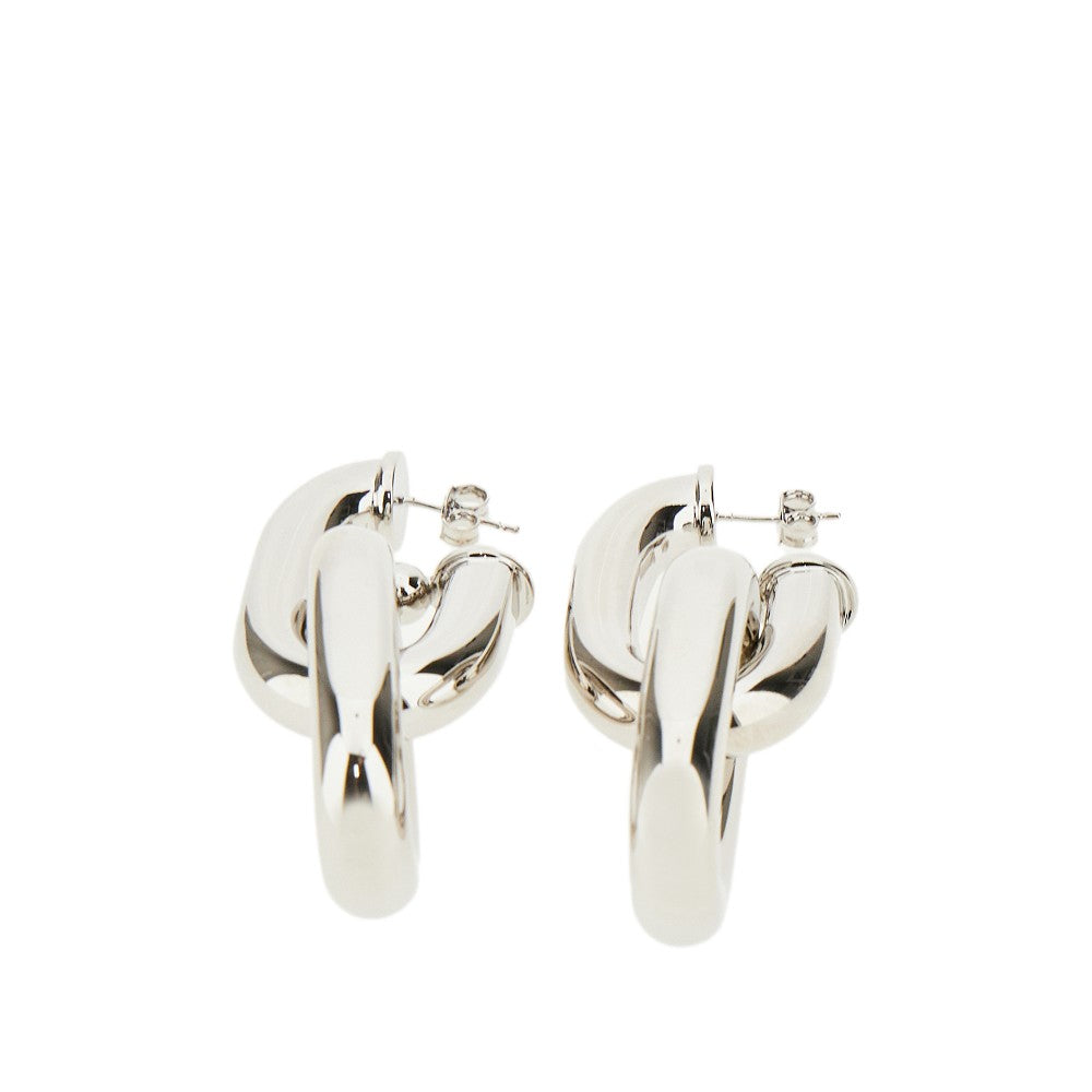 double xl link earrings