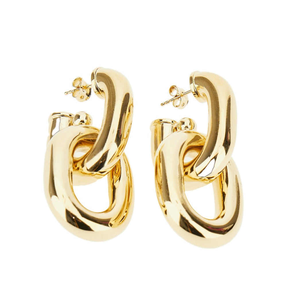 double xl link earrings