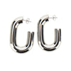 xl link earrings