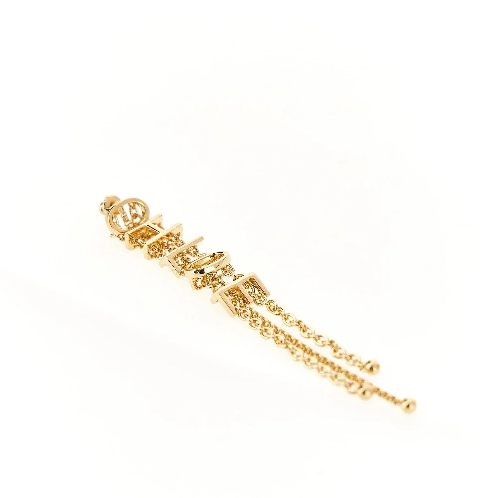 chloé mini belt earrings