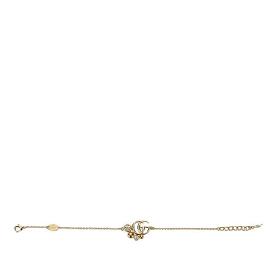 gg marmont bracelet with zirconia