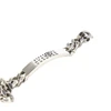 logo plate bracelet