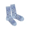 cotton-blend socks with bandana motif