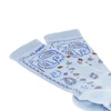 cotton-blend socks with bandana motif