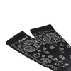 cotton-blend socks with bandana motif