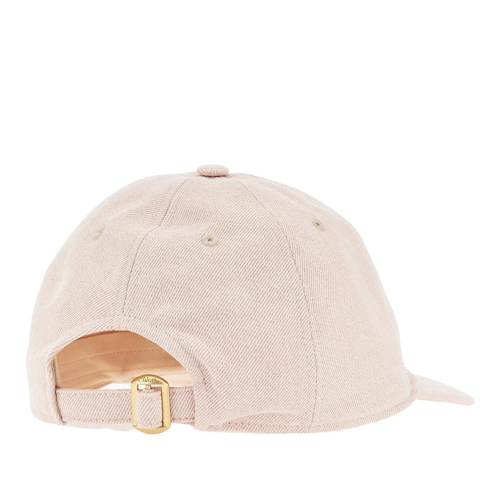 logo embroidery denim baseball cap