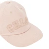 logo embroidery denim baseball cap