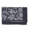 linen and silk-blend scarf