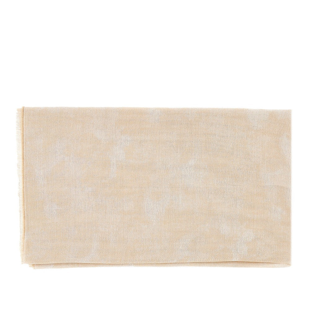 viscose and linen-blend scarf
