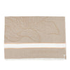 jacquard cotton-blend scarf
