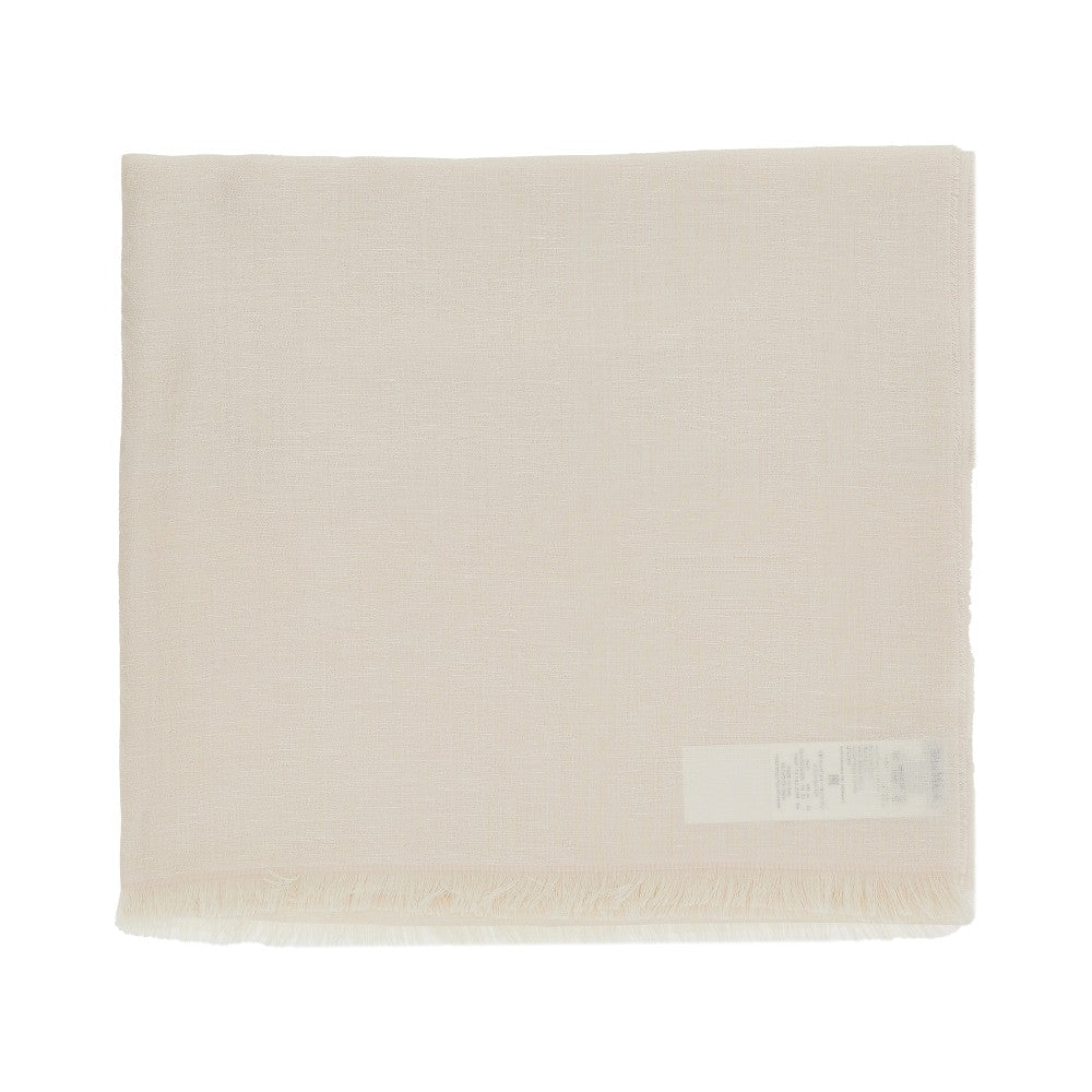 jacquard silk-blend scarf