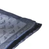 viscose-blend scarf with eagle motif