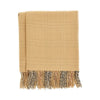check wool reversible cape