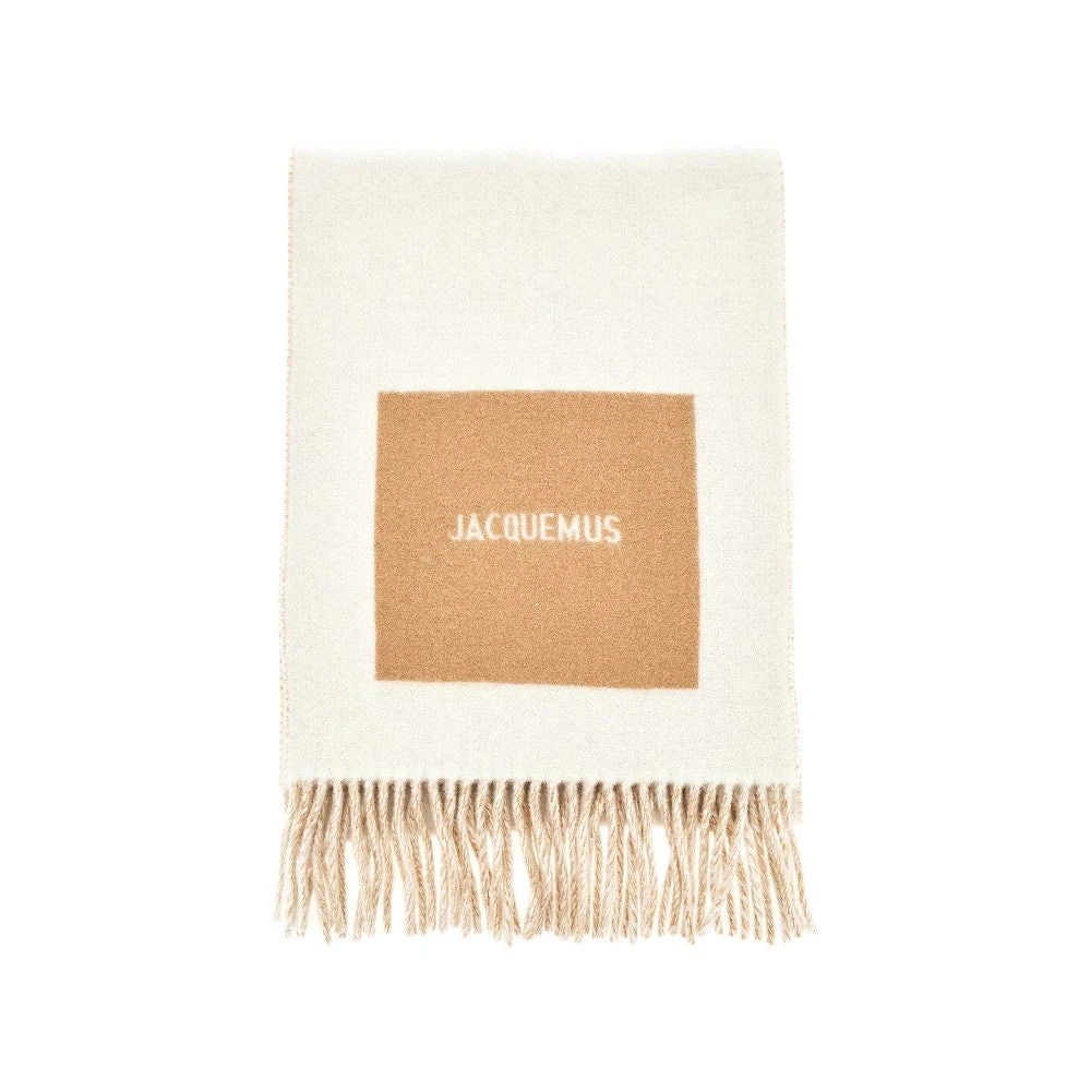 JACQUEMUS OS rond carré wool scarf